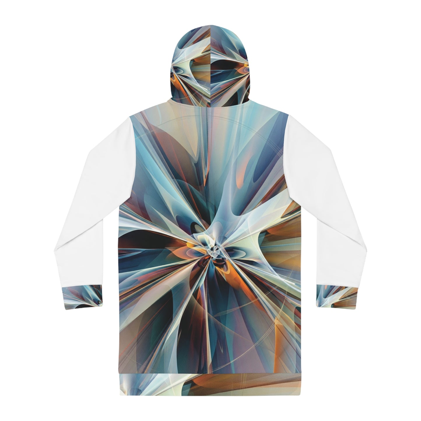 CZDE Abstract Hoodie Dress – Unisex Streetwear Style