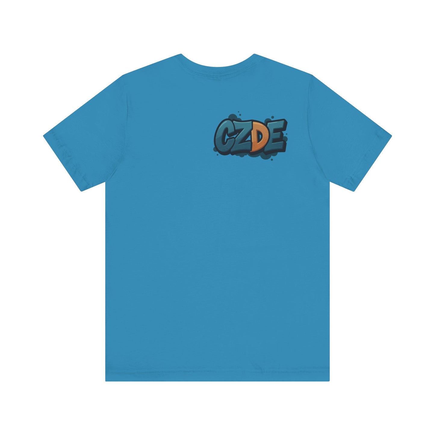 CZDE Abstract Art Graphic T-Shirt – Unisex Streetwear Tee