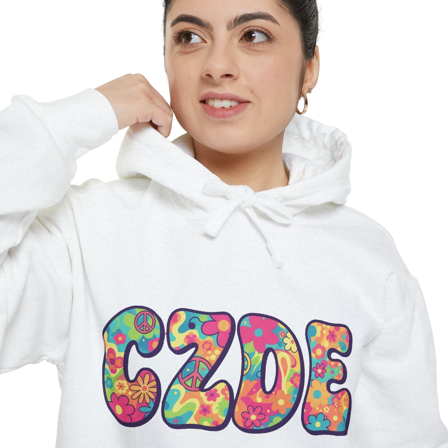CZDE Psychedelic Hoodie - Vibrant Autumn Streetwear Collection