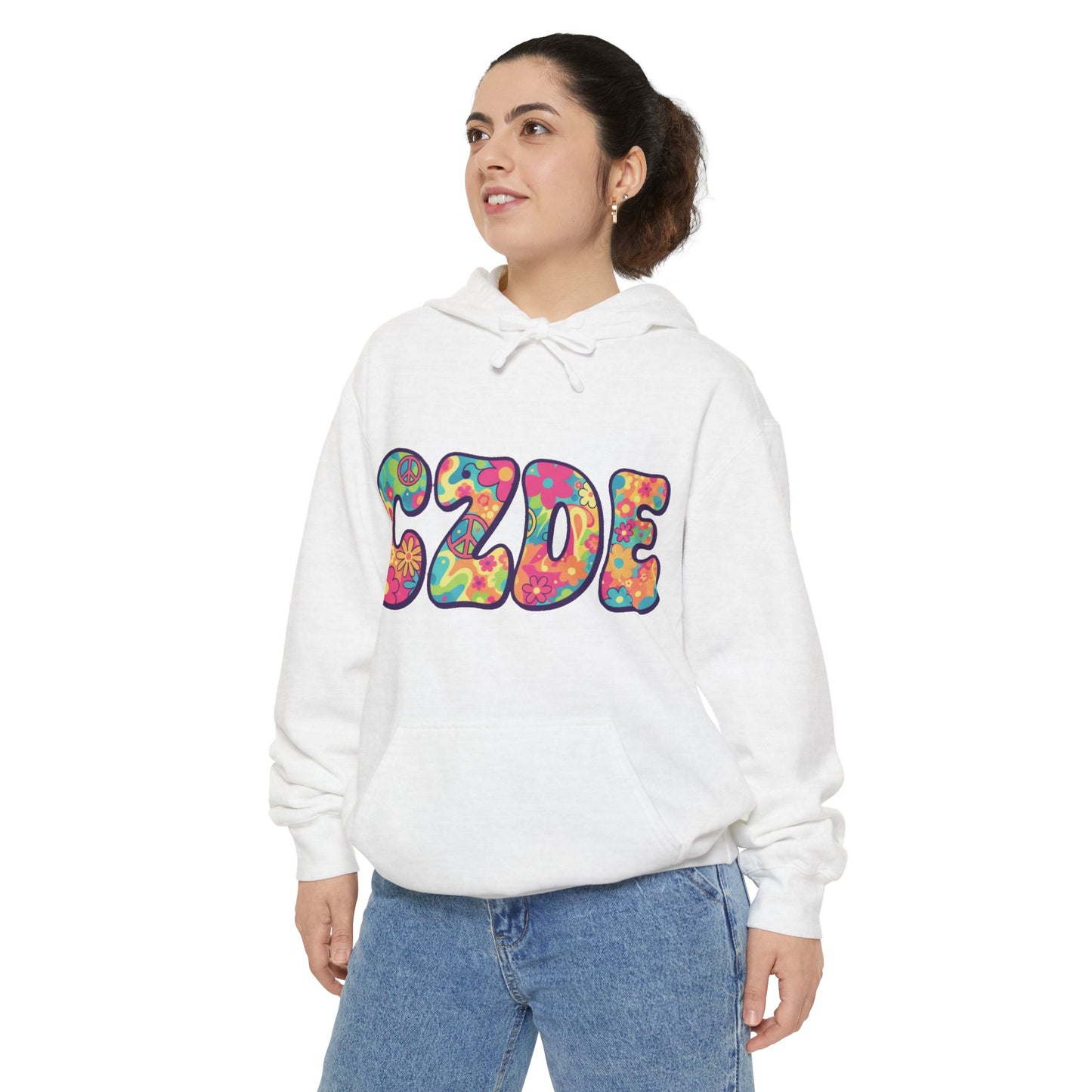 CZDE Psychedelic Hoodie - Vibrant Autumn Streetwear Collection