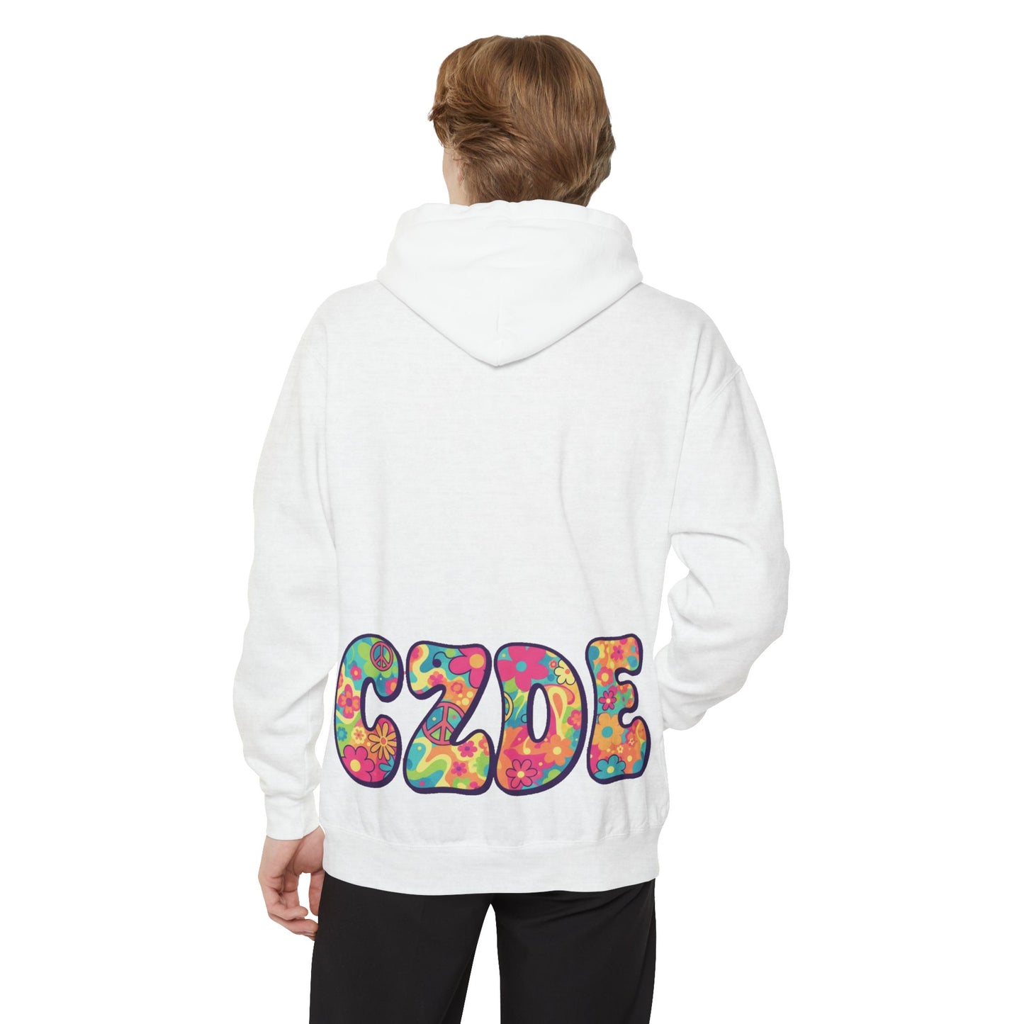 CZDE Psychedelic Hoodie - Vibrant Autumn Streetwear Collection