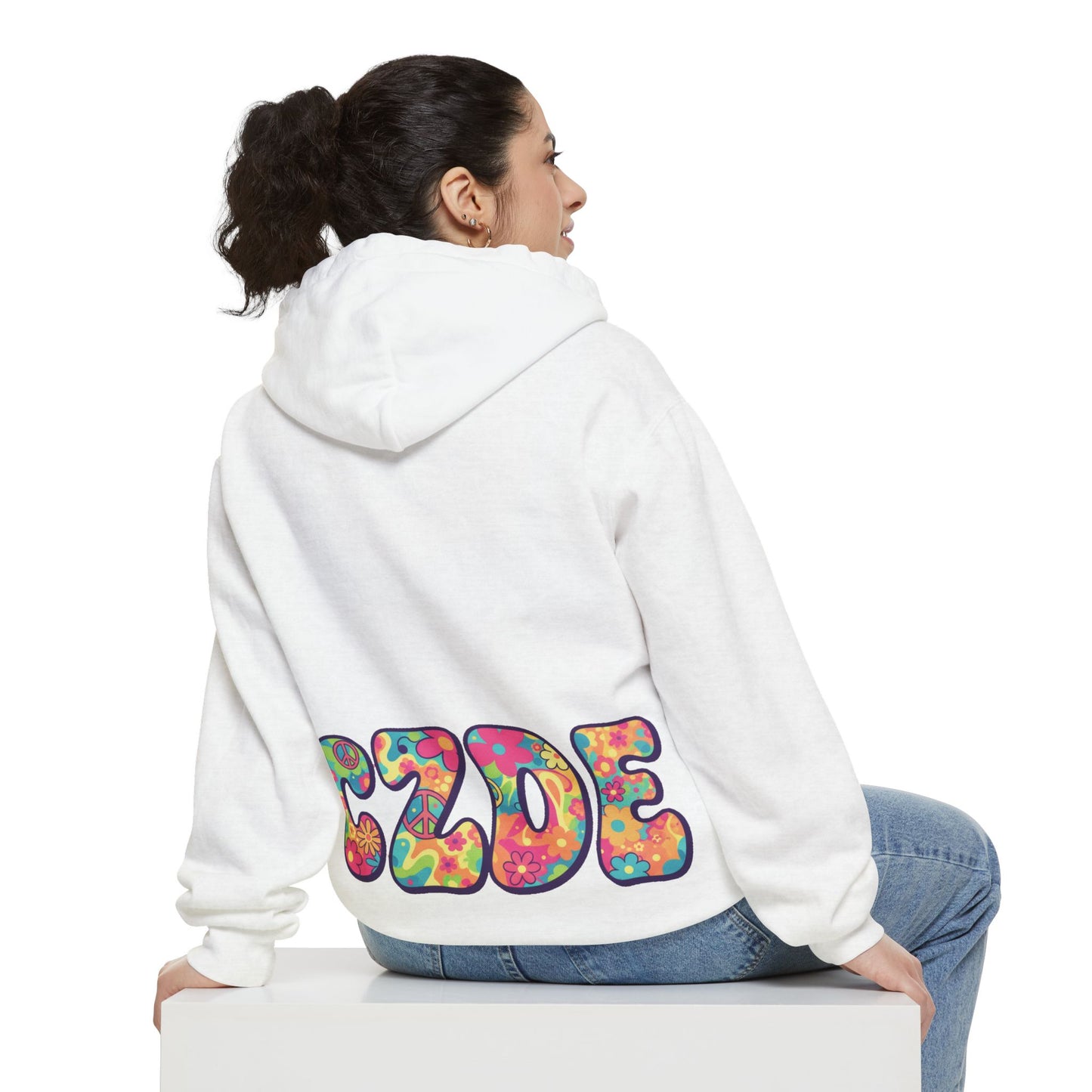 CZDE Psychedelic Hoodie - Vibrant Autumn Streetwear Collection