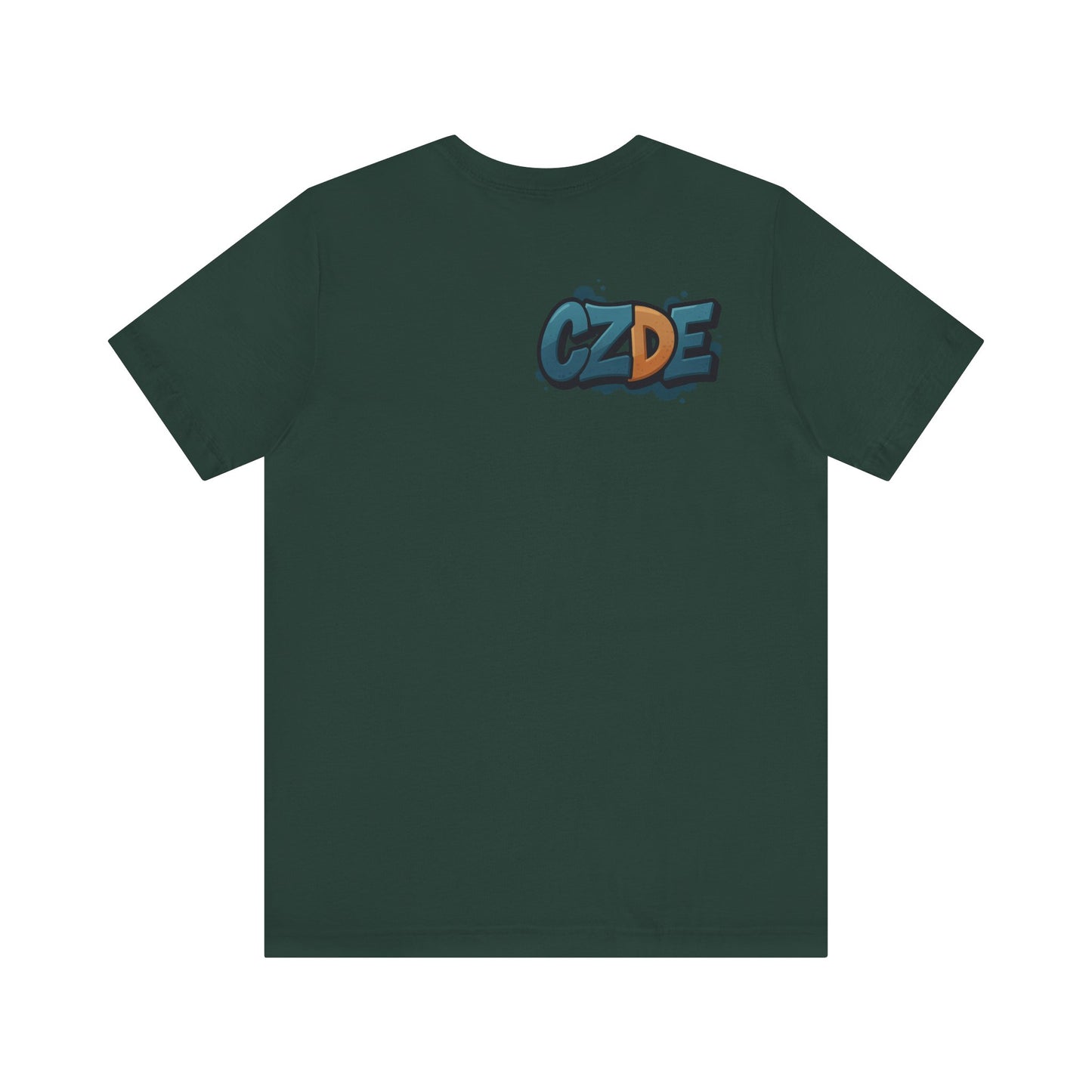 CZDE Abstract Art Graphic T-Shirt – Unisex Streetwear Tee
