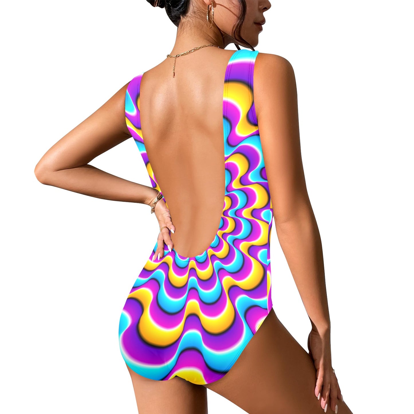 Trippy Graffiti Swimsuit ā For Beach Queens Who Stand Out, Always