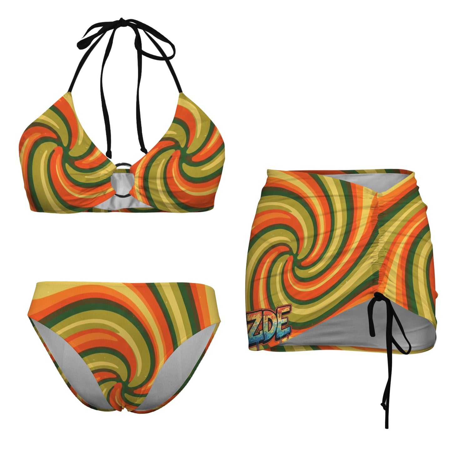 "Retro Vibes, Real Heat – Limited CZDE Swirl Set"