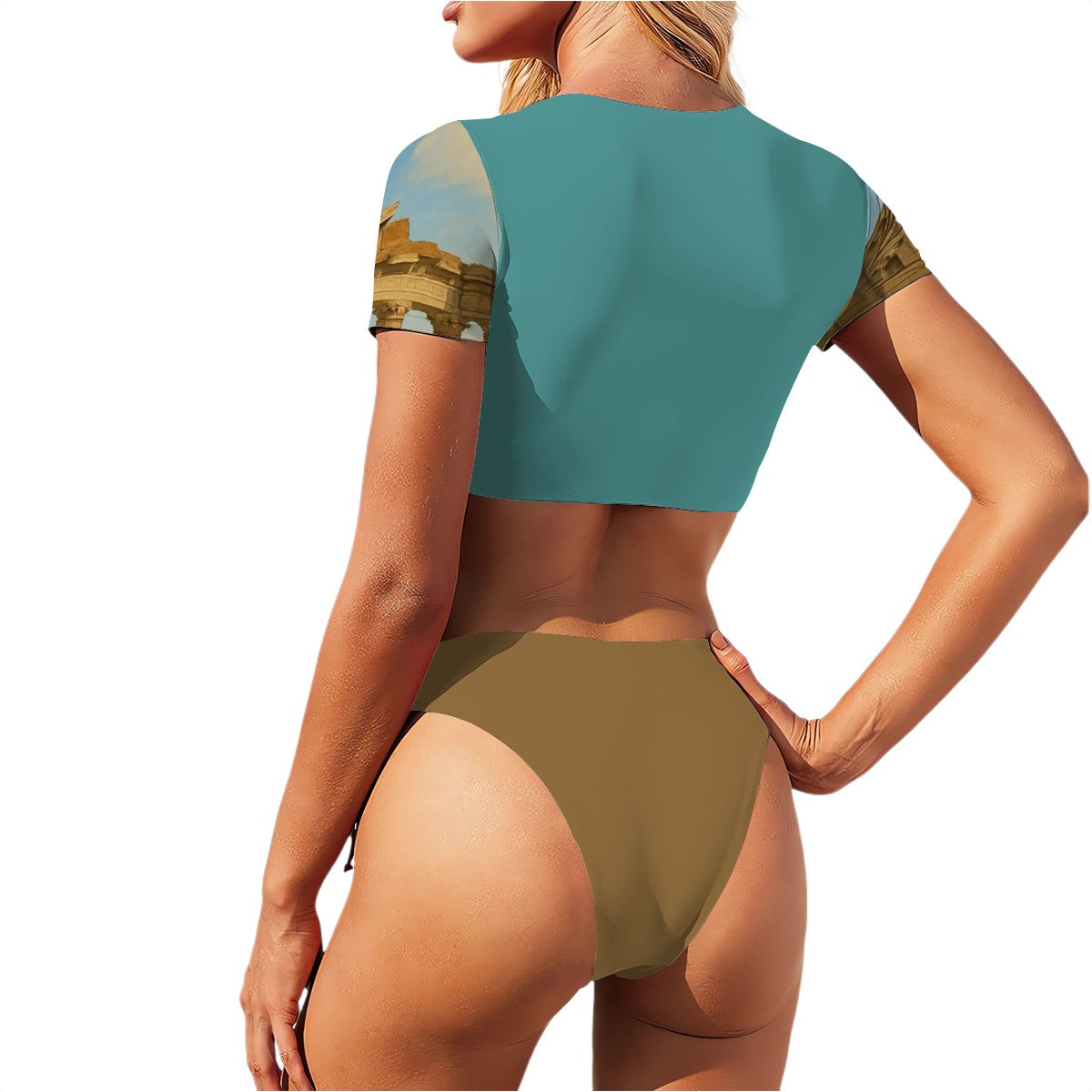Bold Crop Swim Set – CZDE Confidence Made to Move With You