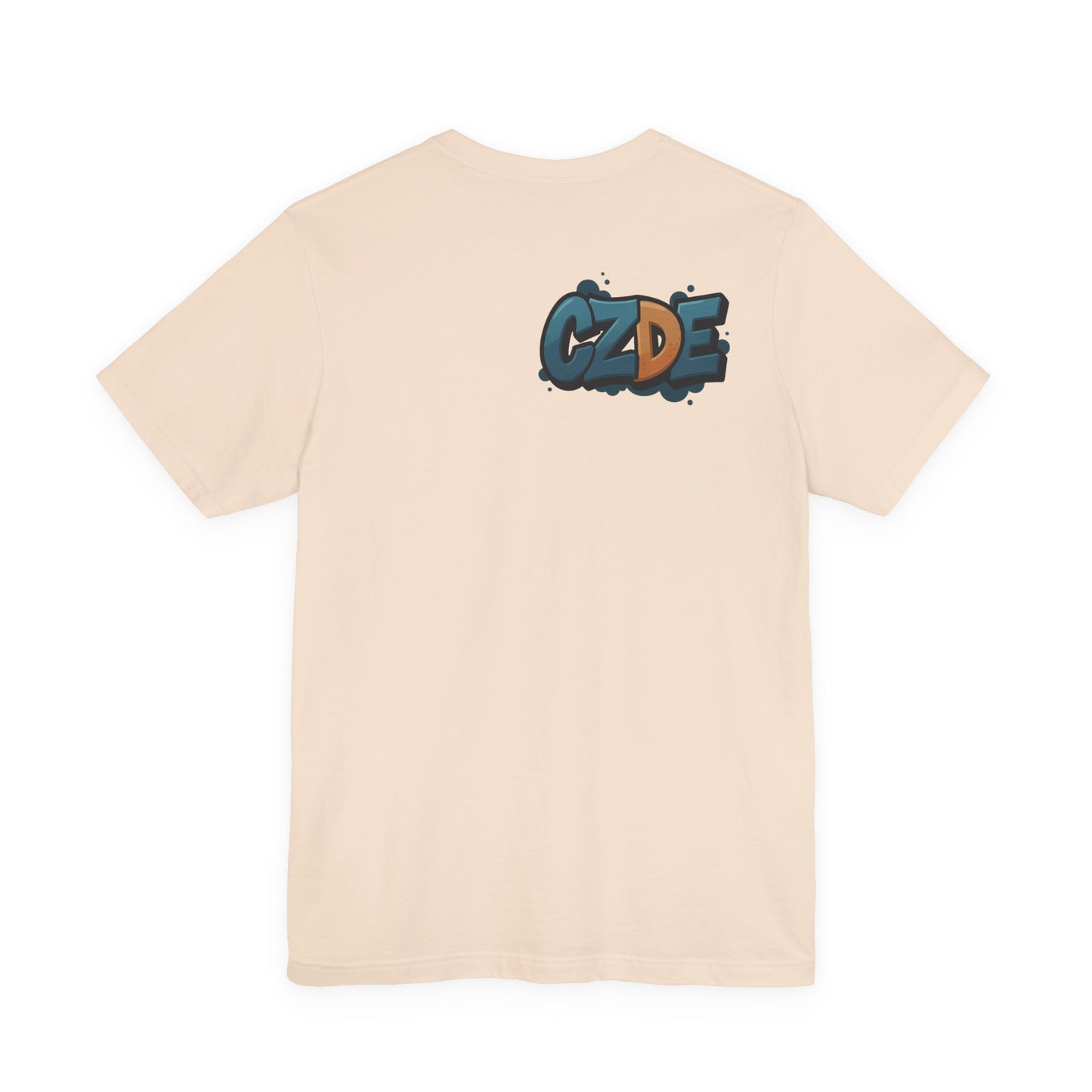 CZDE Abstract Art Graphic T-Shirt – Unisex Streetwear Tee