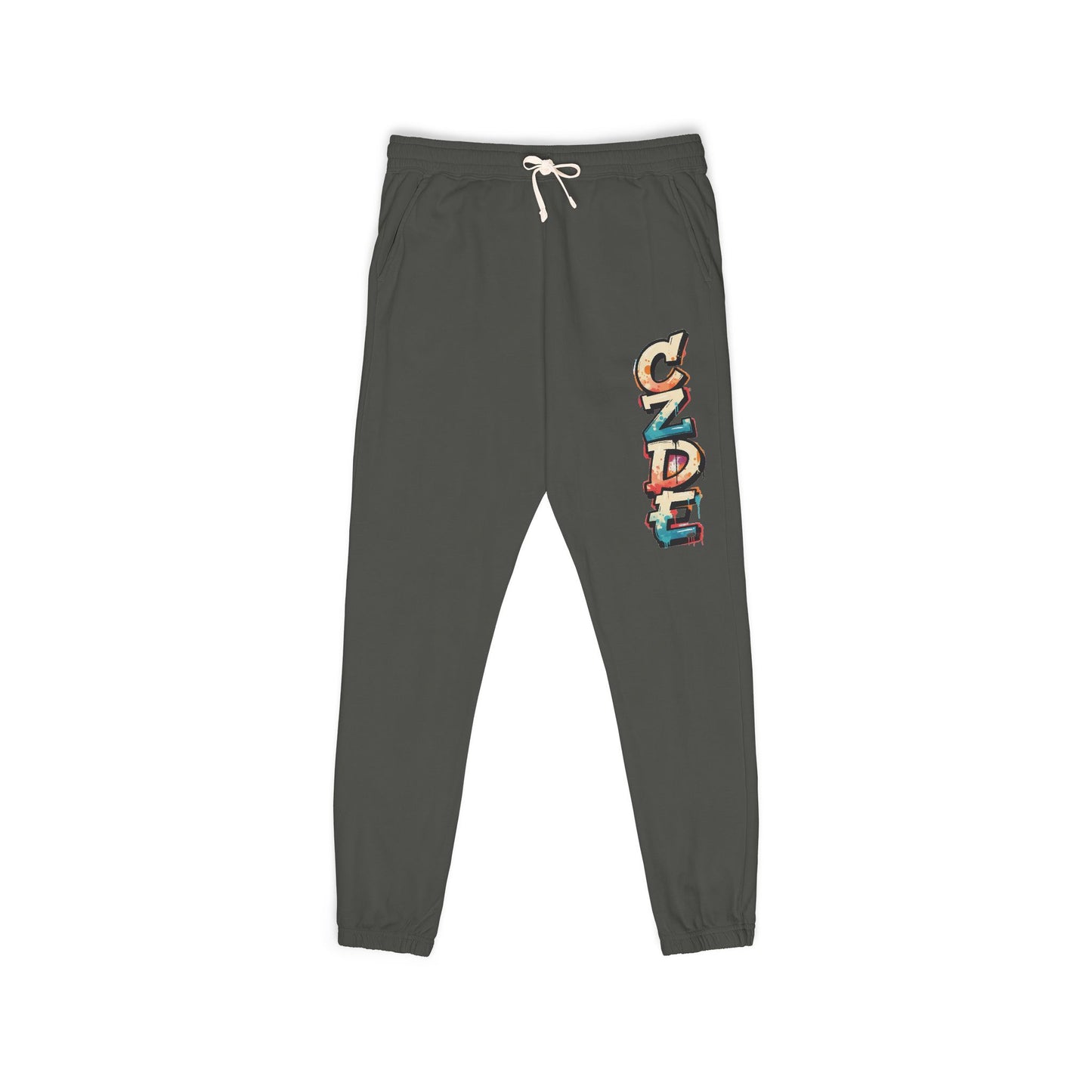 CZDE Graffiti Joggers – Unisex Streetwear Sweatpants
