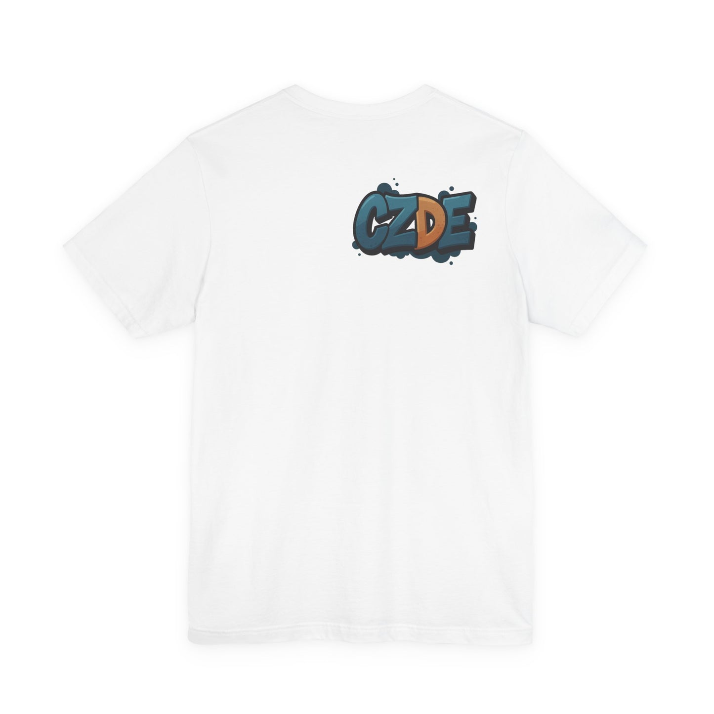 CZDE Abstract Art Graphic T-Shirt – Unisex Streetwear Tee