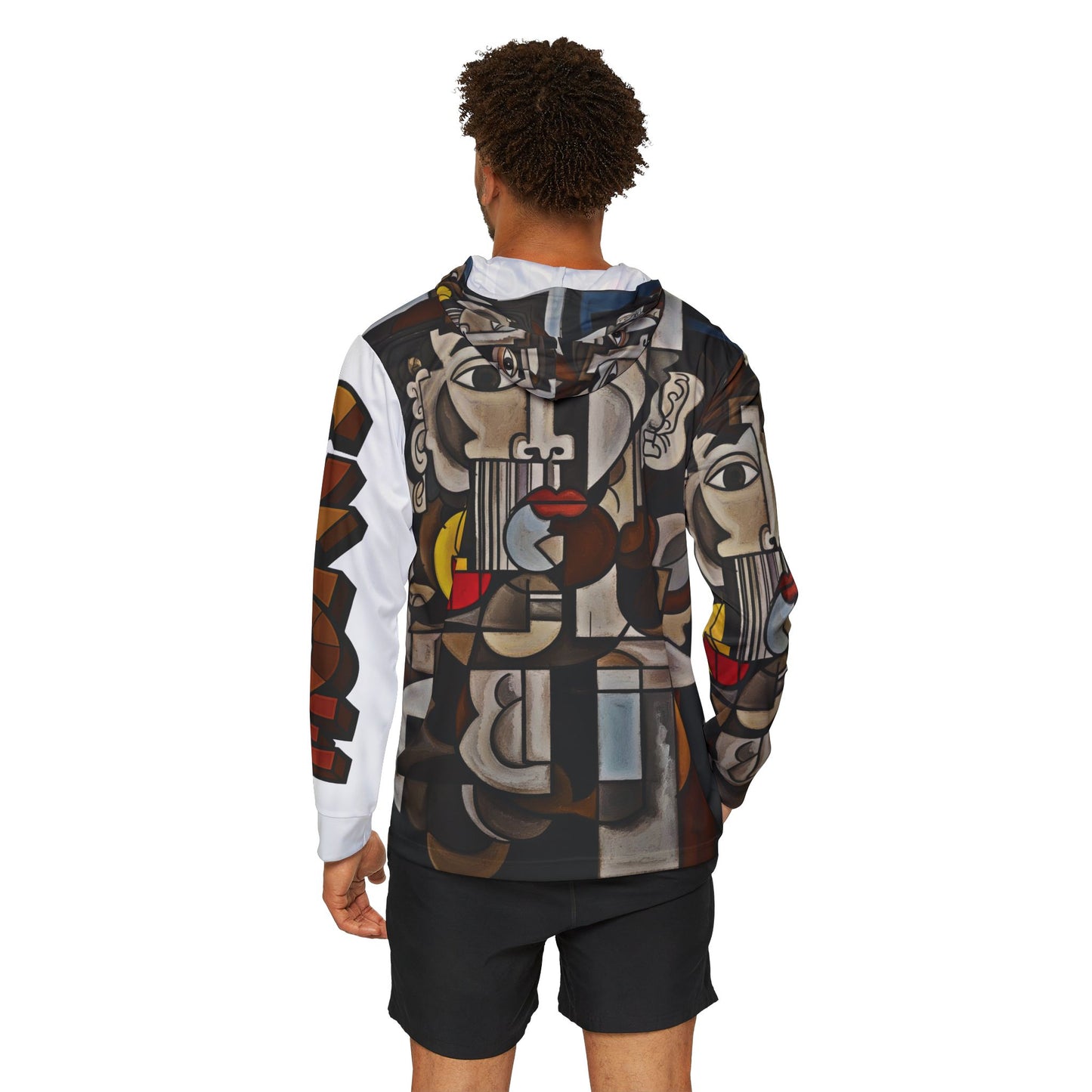 Abstract Art Hoodie - TikTok Famous Streetwear | Artistic Face Design Trending Now