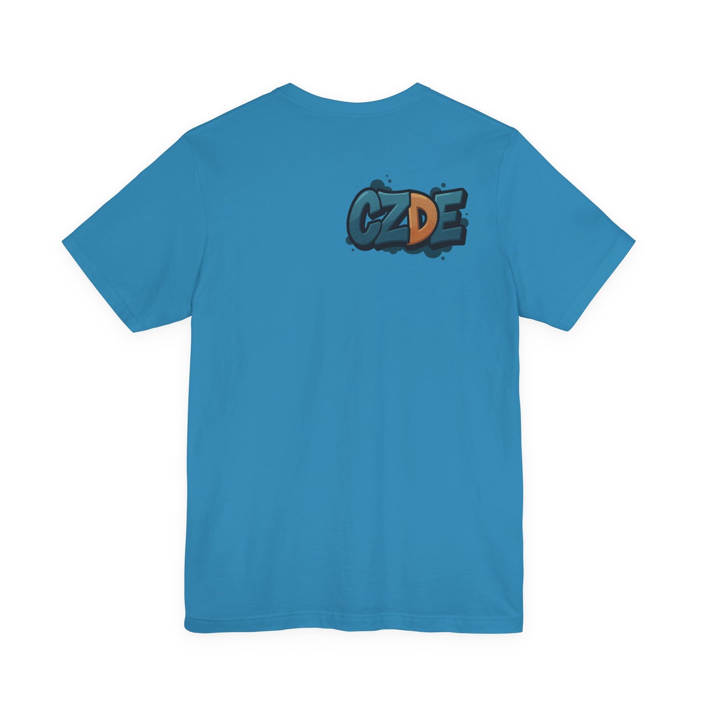 CZDE Abstract Art Graphic T-Shirt – Unisex Streetwear Tee