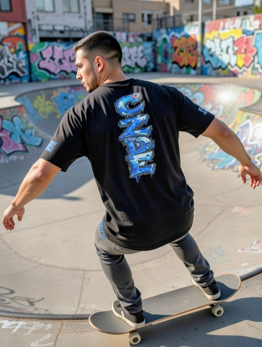 Y2K Glitch Oversized Tee | Limited Drop