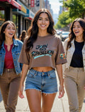 Crop Top Oversized CZDE