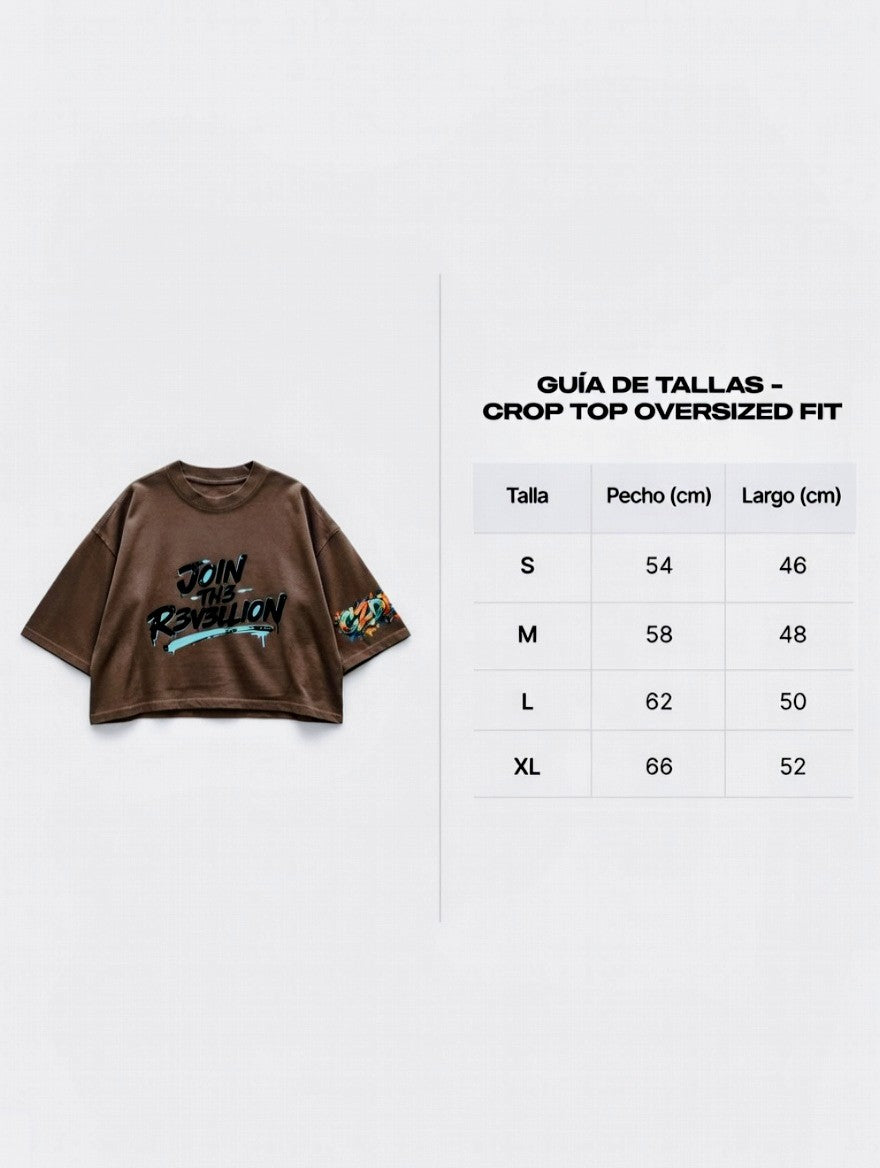 Crop Top Oversized CZDE