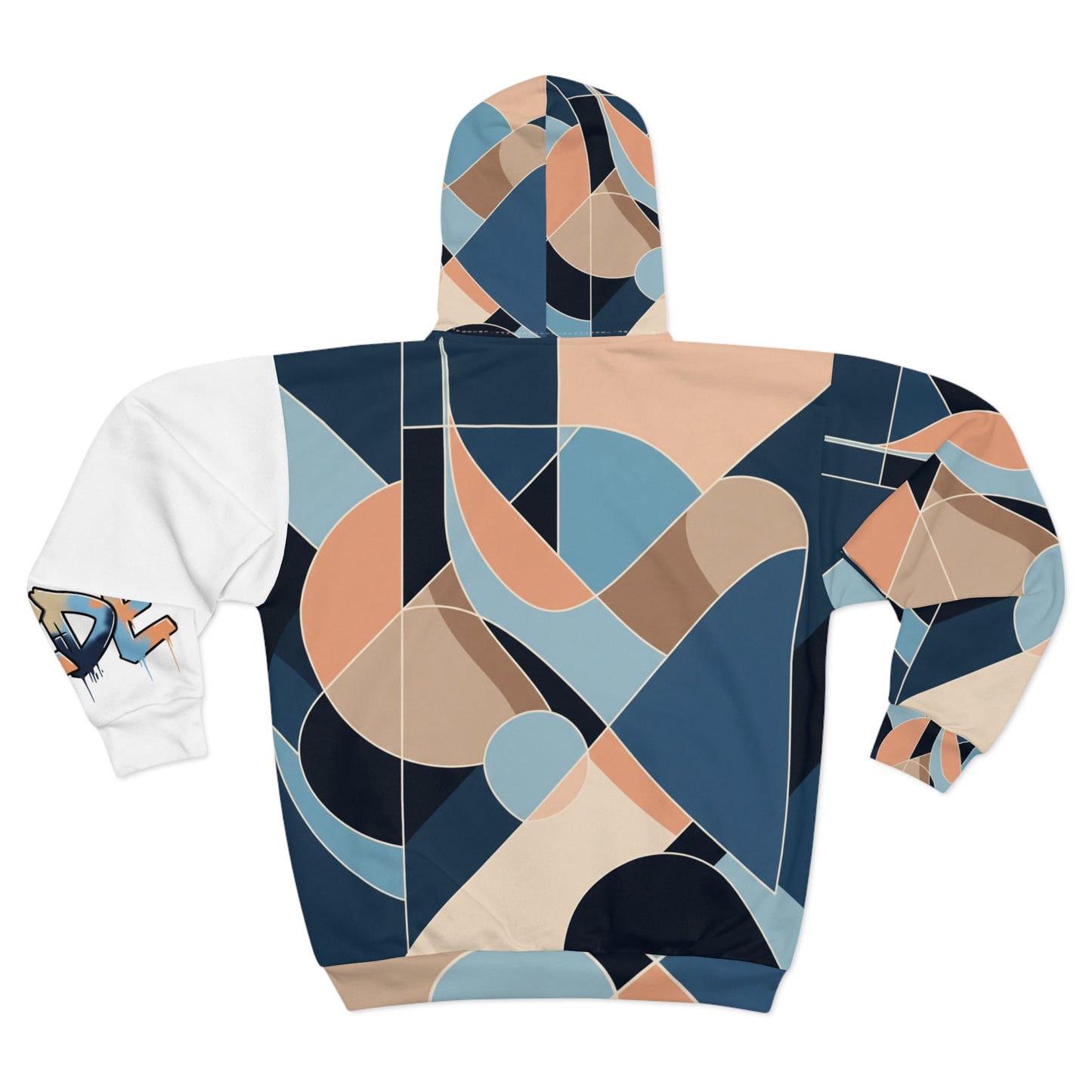 CZDE Geometric Pattern Hoodie – Unique Streetwear Style
