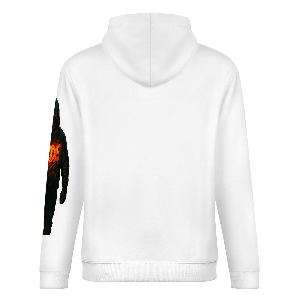 CZDE Urban Warrior Hoodie – Fearless Street Style | Bold Graffiti Statement for Night Rebels