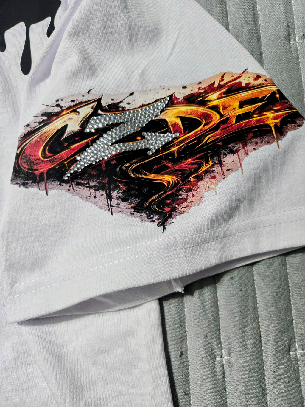 CZDE Angel vs Demon Oversized Tee – Join the Rebellion