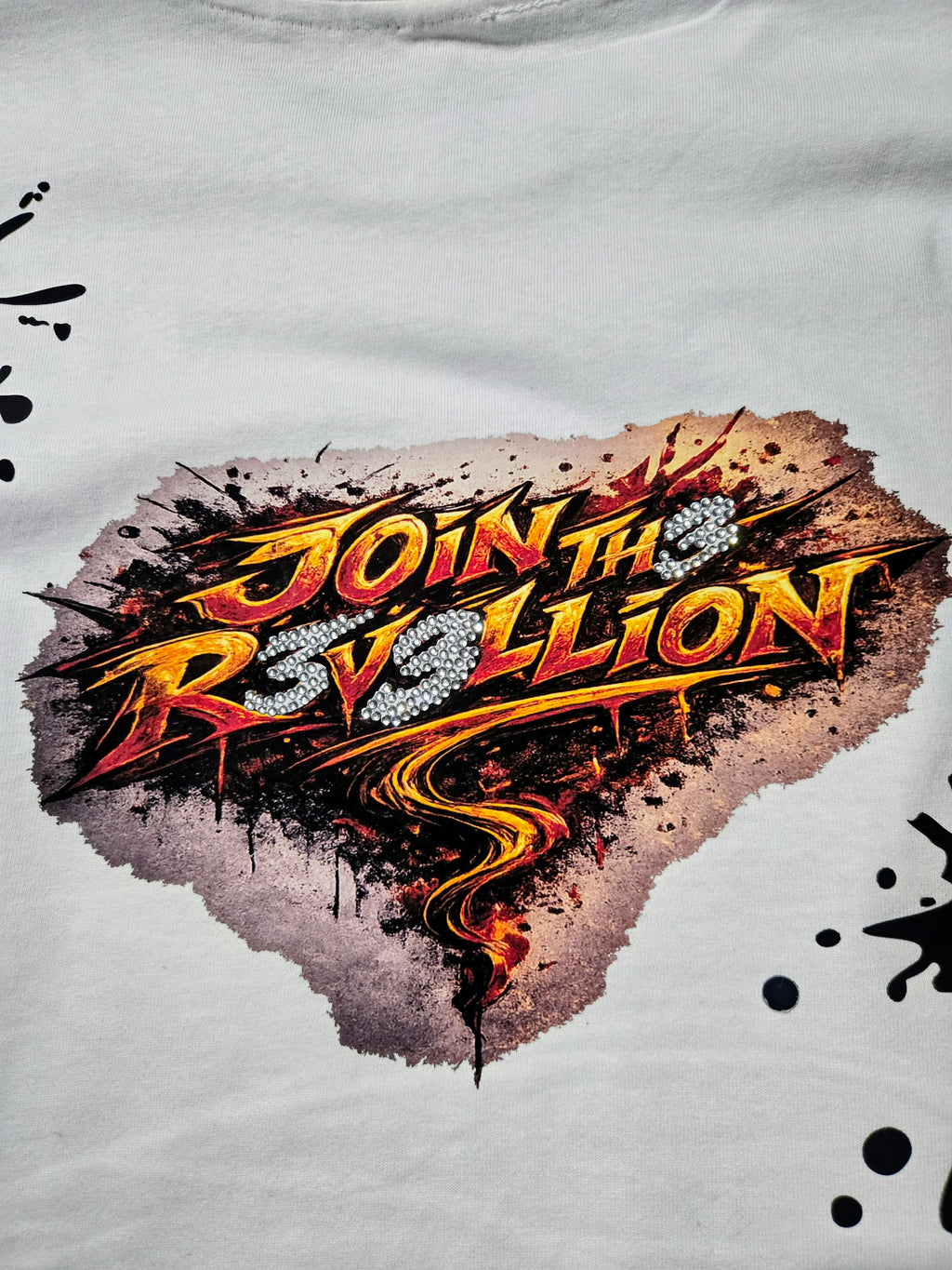 CZDE Angel vs Demon Oversized Tee – Join the Rebellion