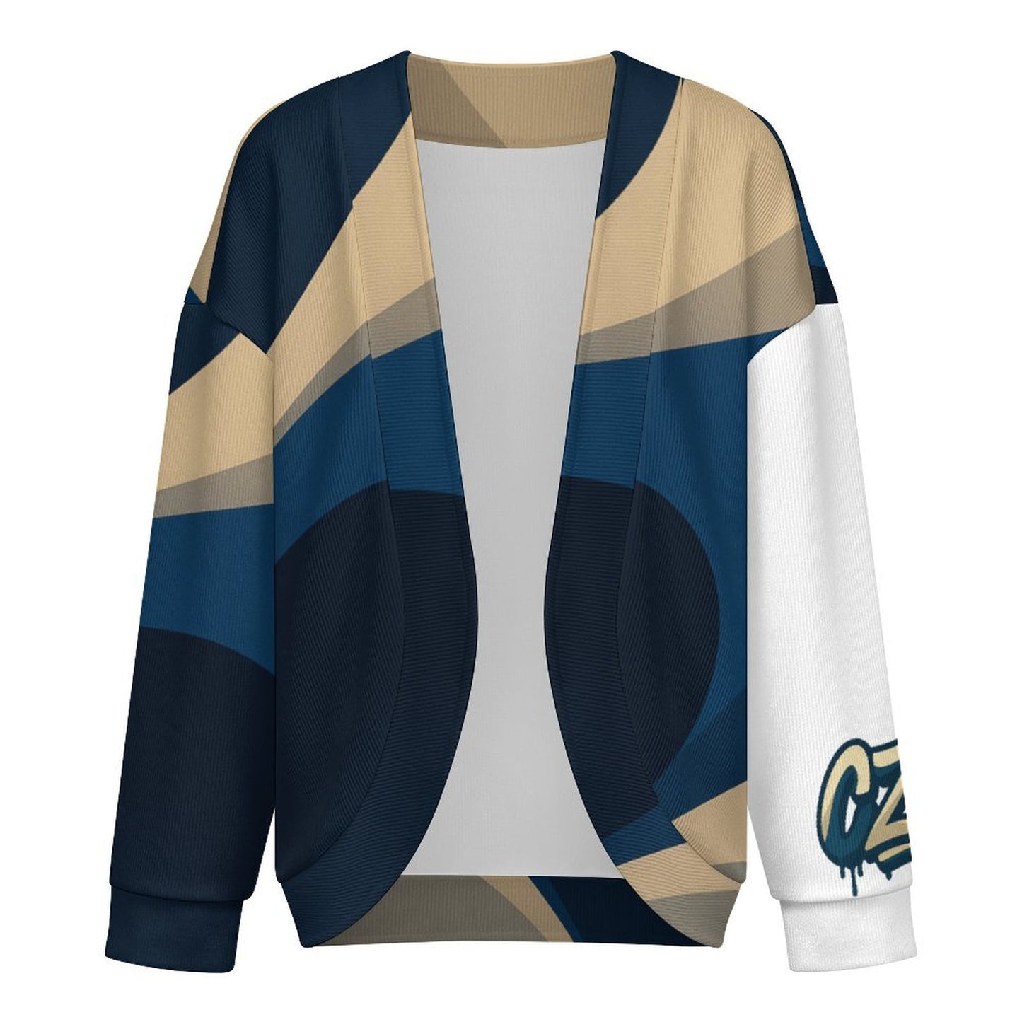 CZDE Women’s Casual Open Front Cardigan – Streetwear Style