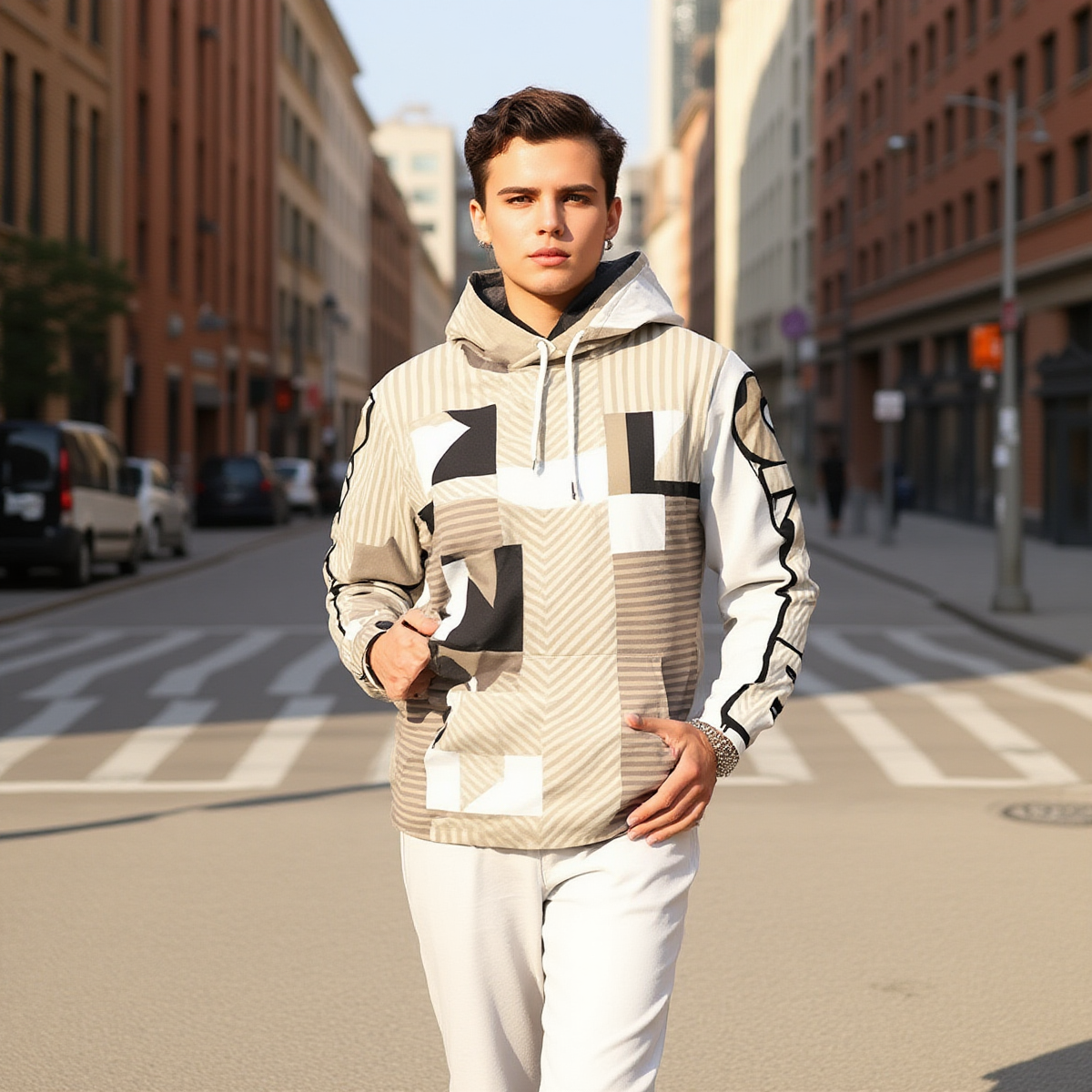 Pullover Hoodie CZDE Branding | Premium Thicken Fleece Streetwear