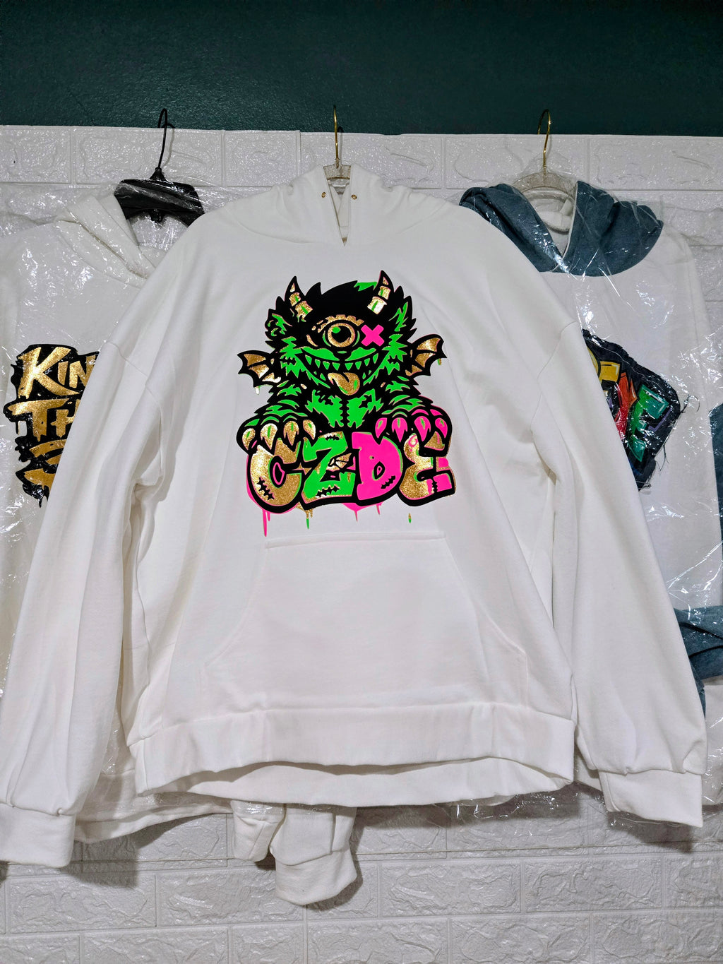 Monst3rs Build TH3 R3v3lion – CZDE Monster Hoodie