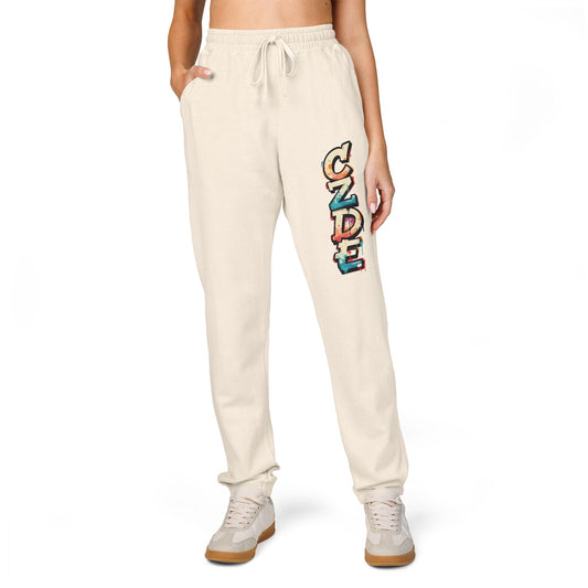 CZDE Graffiti Joggers – Unisex Streetwear Sweatpants