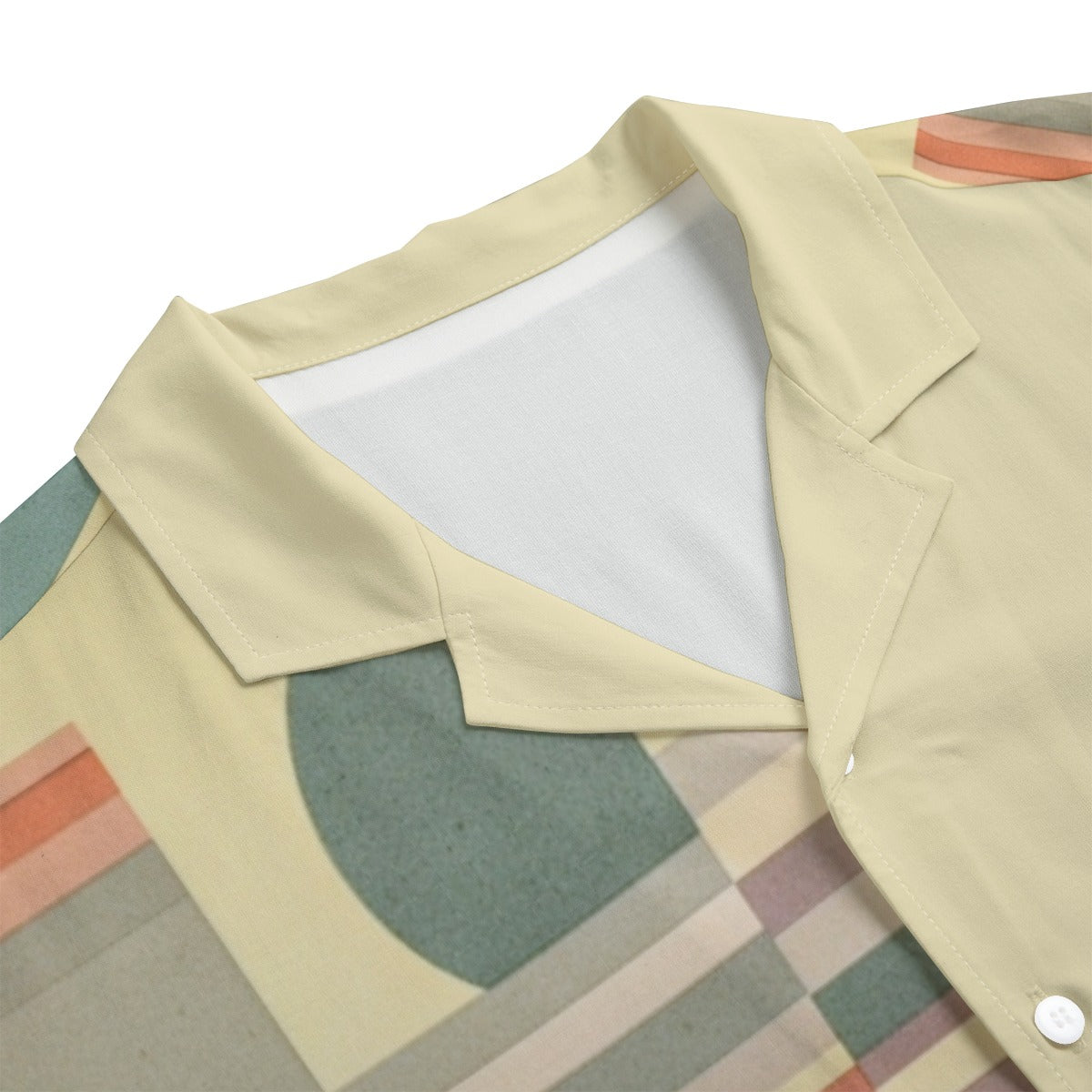Retro CZDE Graphic Button-Up Shirt – Vintage Casual Summer Style