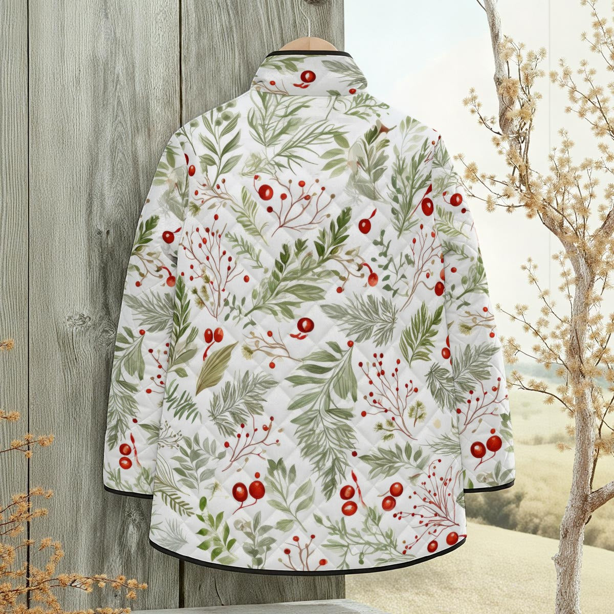 CZDE Floral Print Jacket That's Perfect for Fall Vibes ✨🍂