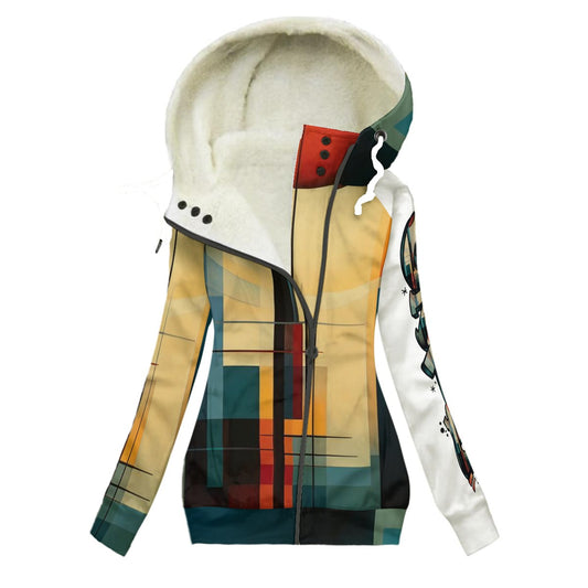 CZDE color-block jacket