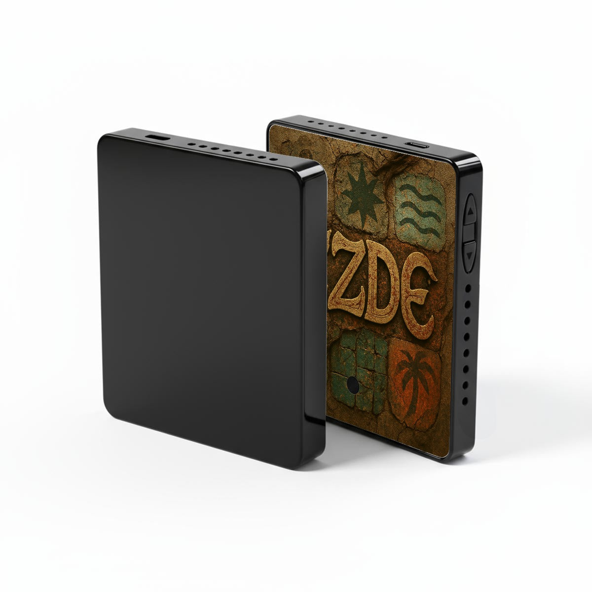 CZDE Magnetic Music Fridge Sticker - Vintage Tribal Design Bluetooth Speaker & Decorative Magnet