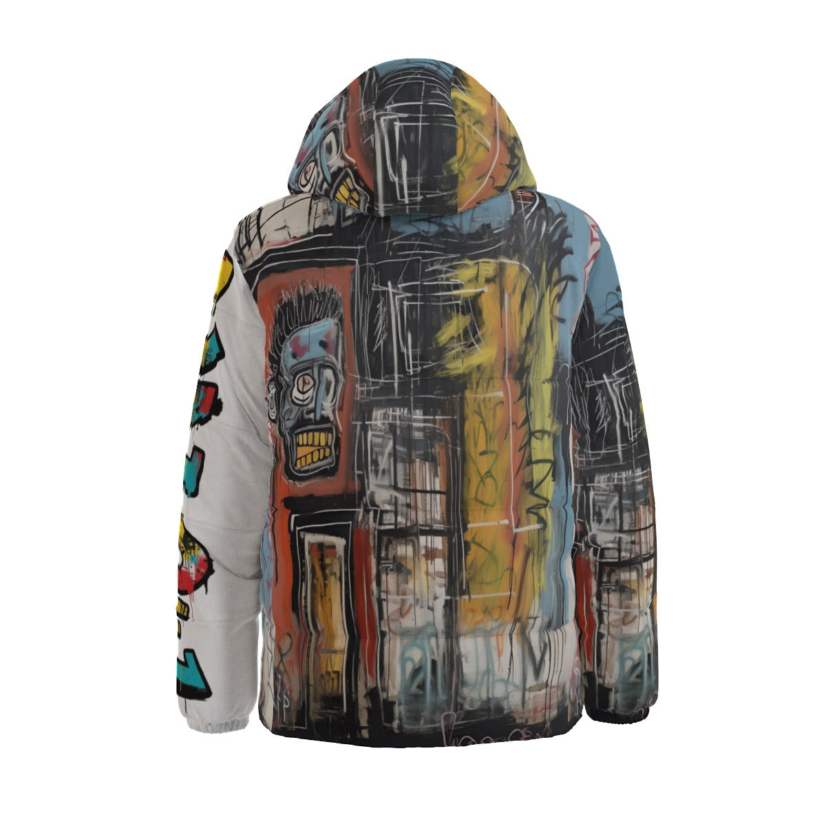 CZDE Abstract Streetwear Hoodie – Urban Art Style