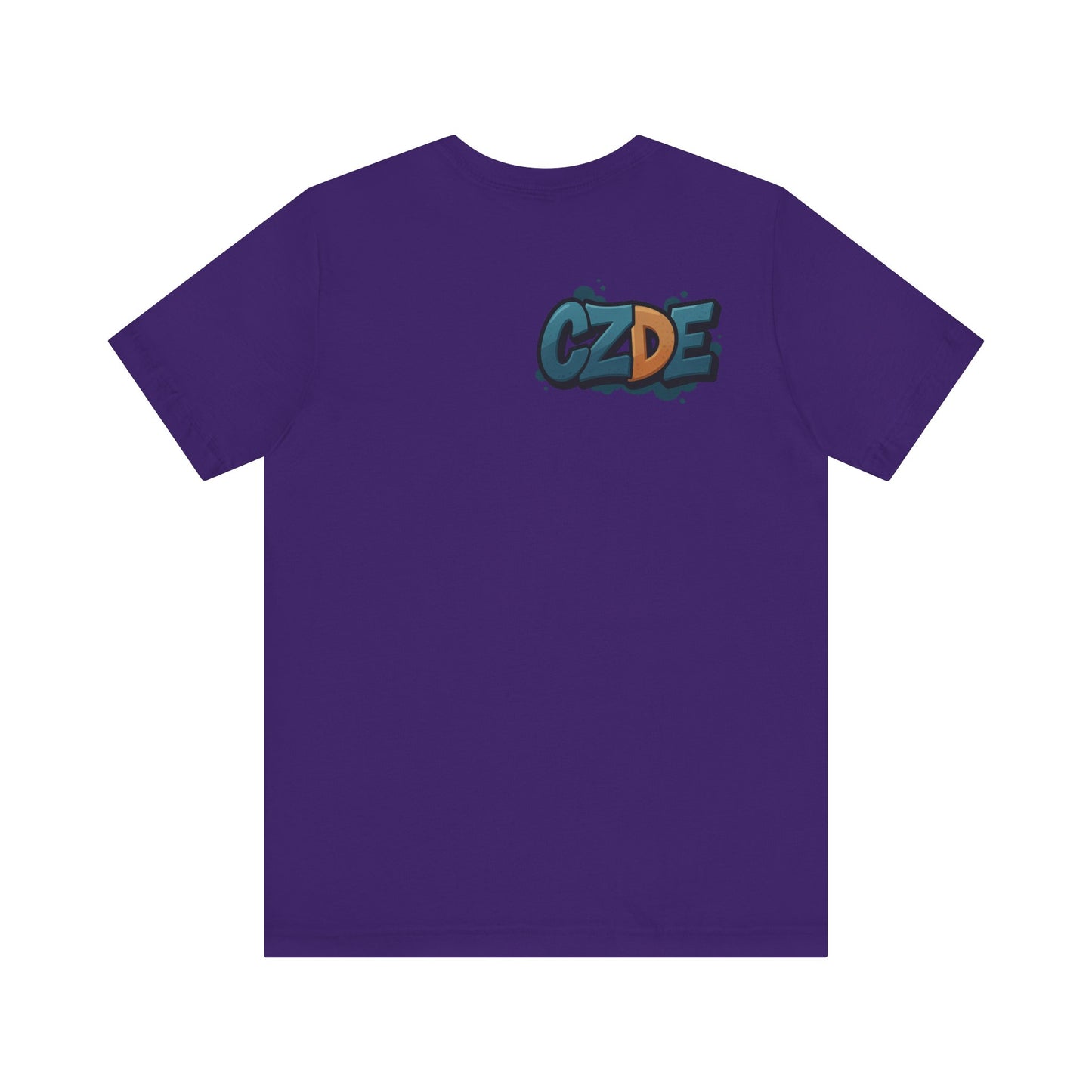 CZDE Abstract Art Graphic T-Shirt – Unisex Streetwear Tee