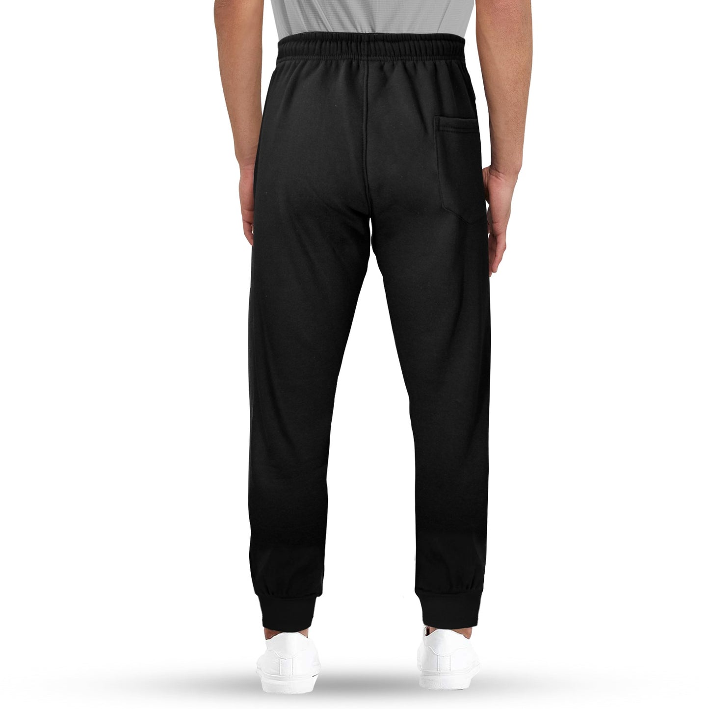 CZDE Women’s Black Joggers with Graffiti Print