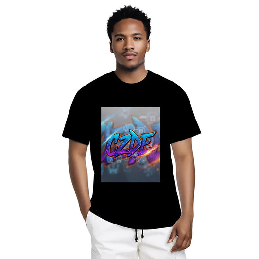 "CZDE Digital Blaze Tee – Urban Graffiti Meets Tech Vibes | Exclusive Street Drop"