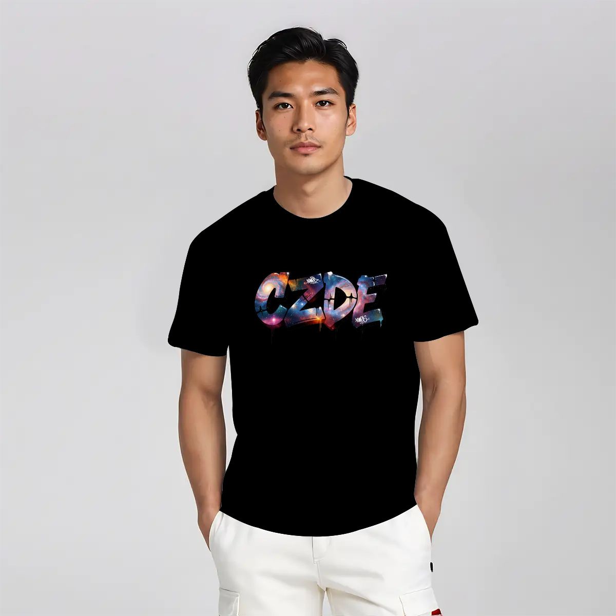 CZDE Galaxy Graffiti Unisex T-Shirt