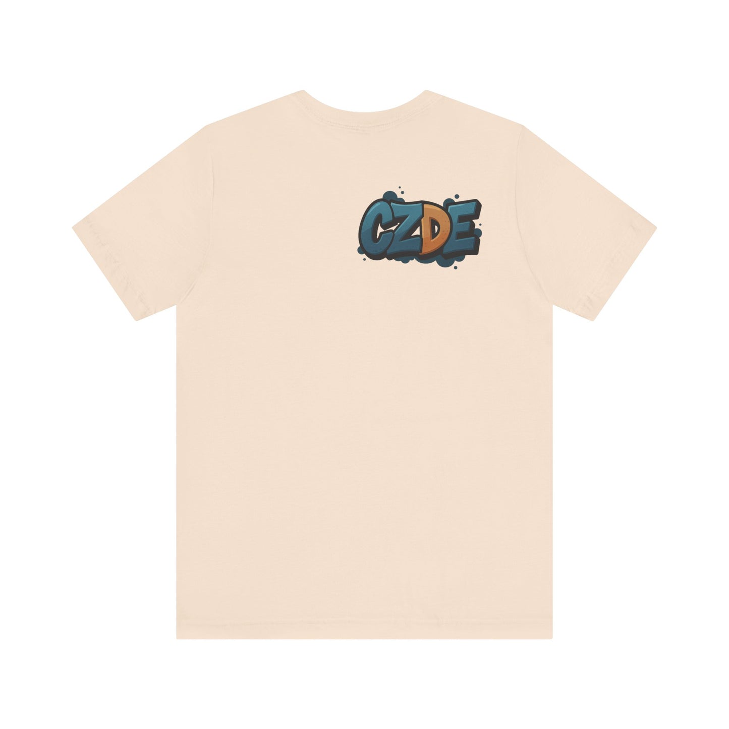 CZDE Abstract Art Graphic T-Shirt – Unisex Streetwear Tee