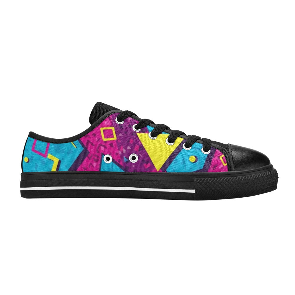 CZDE Graffiti Canvas Sneakers – Bold Urban Street Style