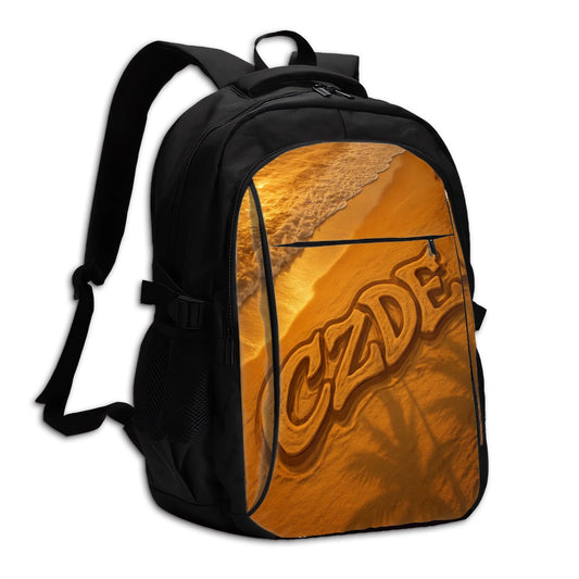CZDE Coastal Sand Backpack – Stylish and Spacious