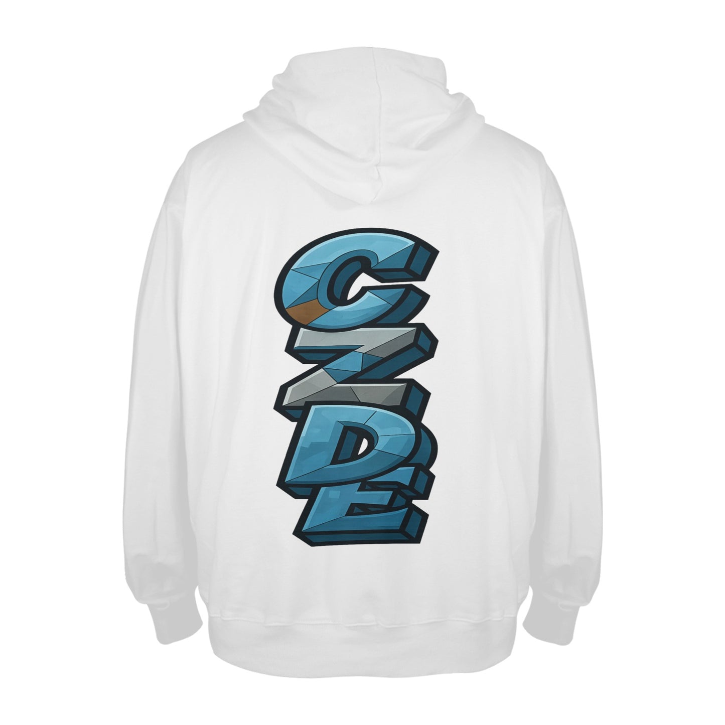"CZDE Luminous Heat Press Hoodie - Glow-in-the-Dark Streetwear"