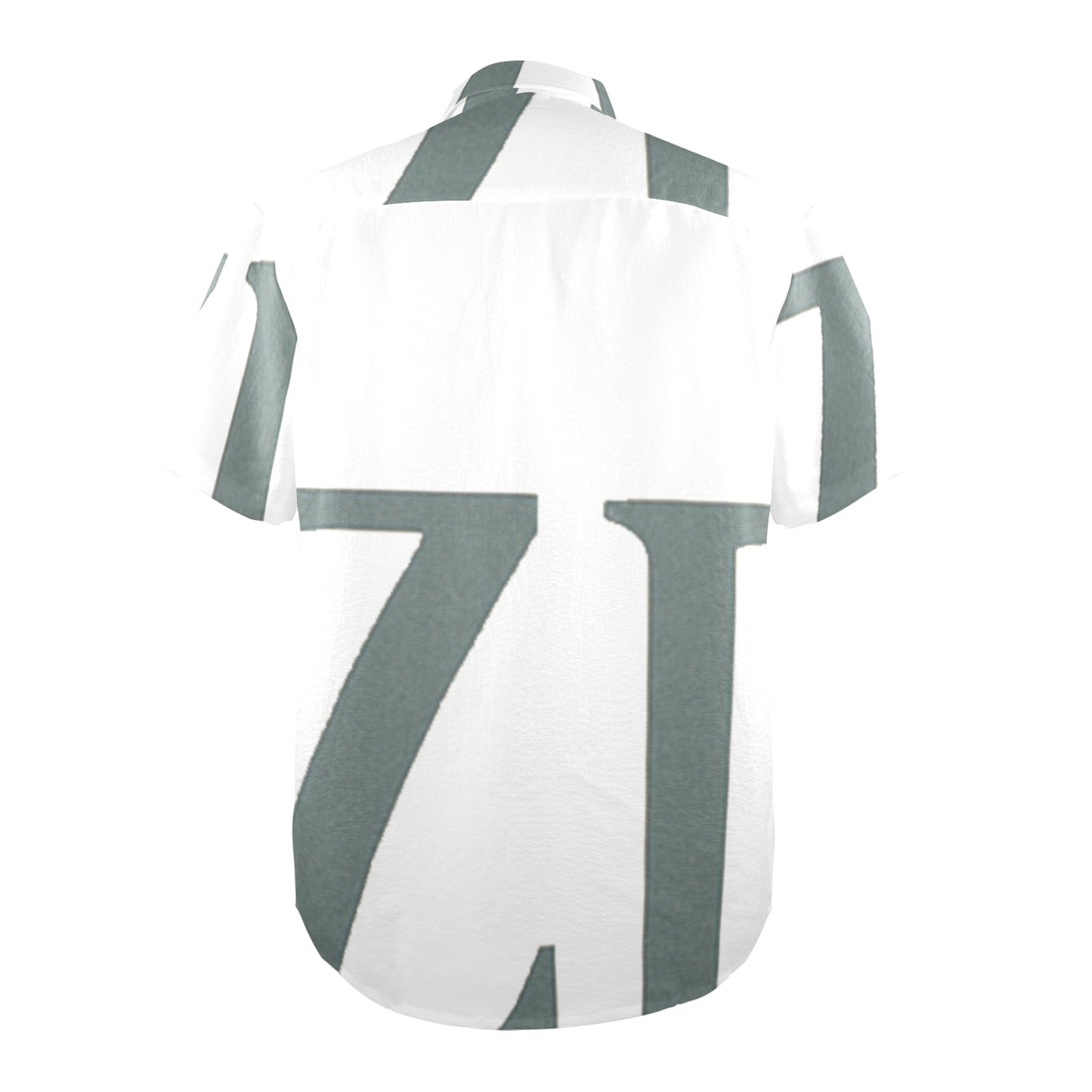 "CZDE Monochrome Statement Shirt – Minimalist Edge Meets Street Cool"