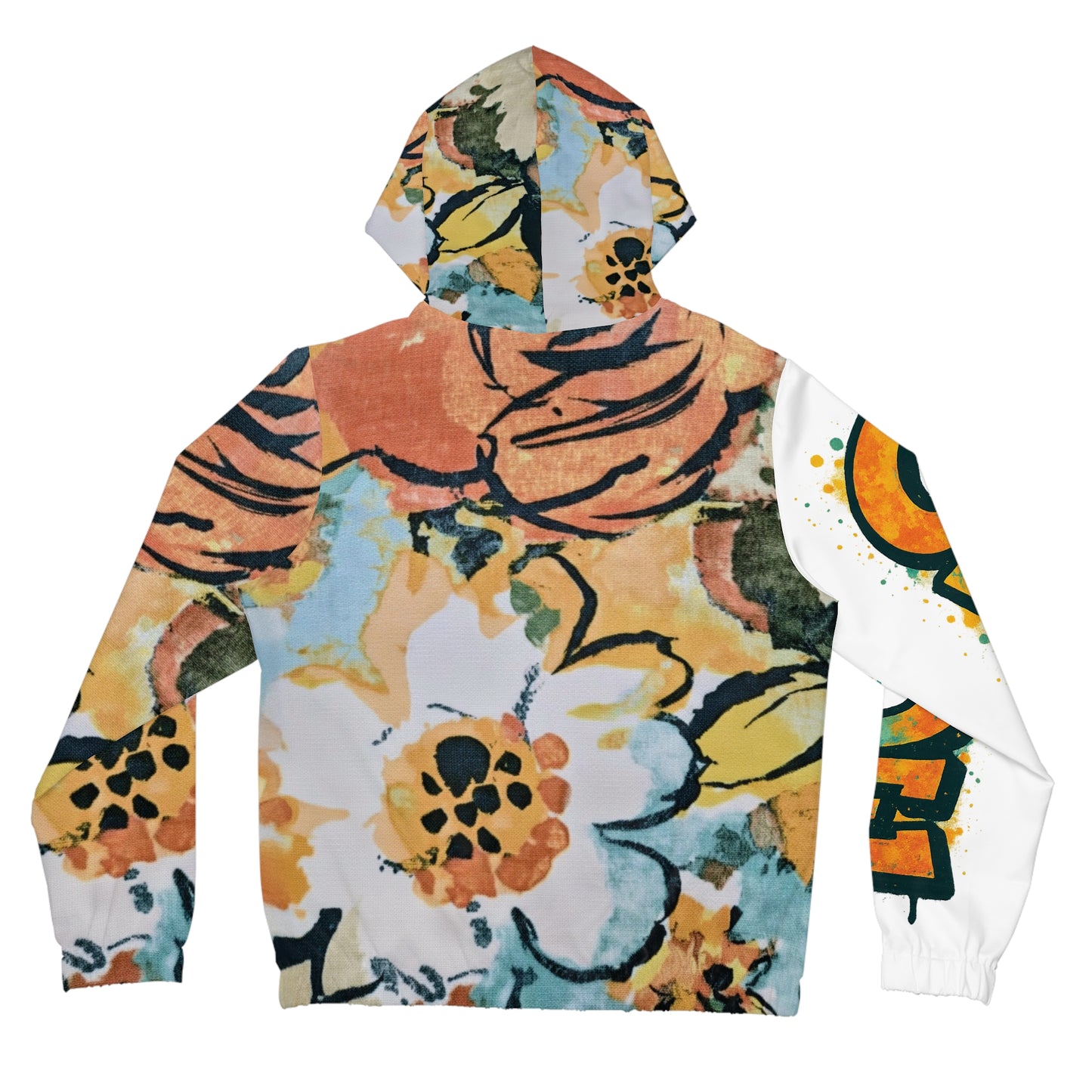 Boho Full-Zip Hoodie for Women - CZDE Design
