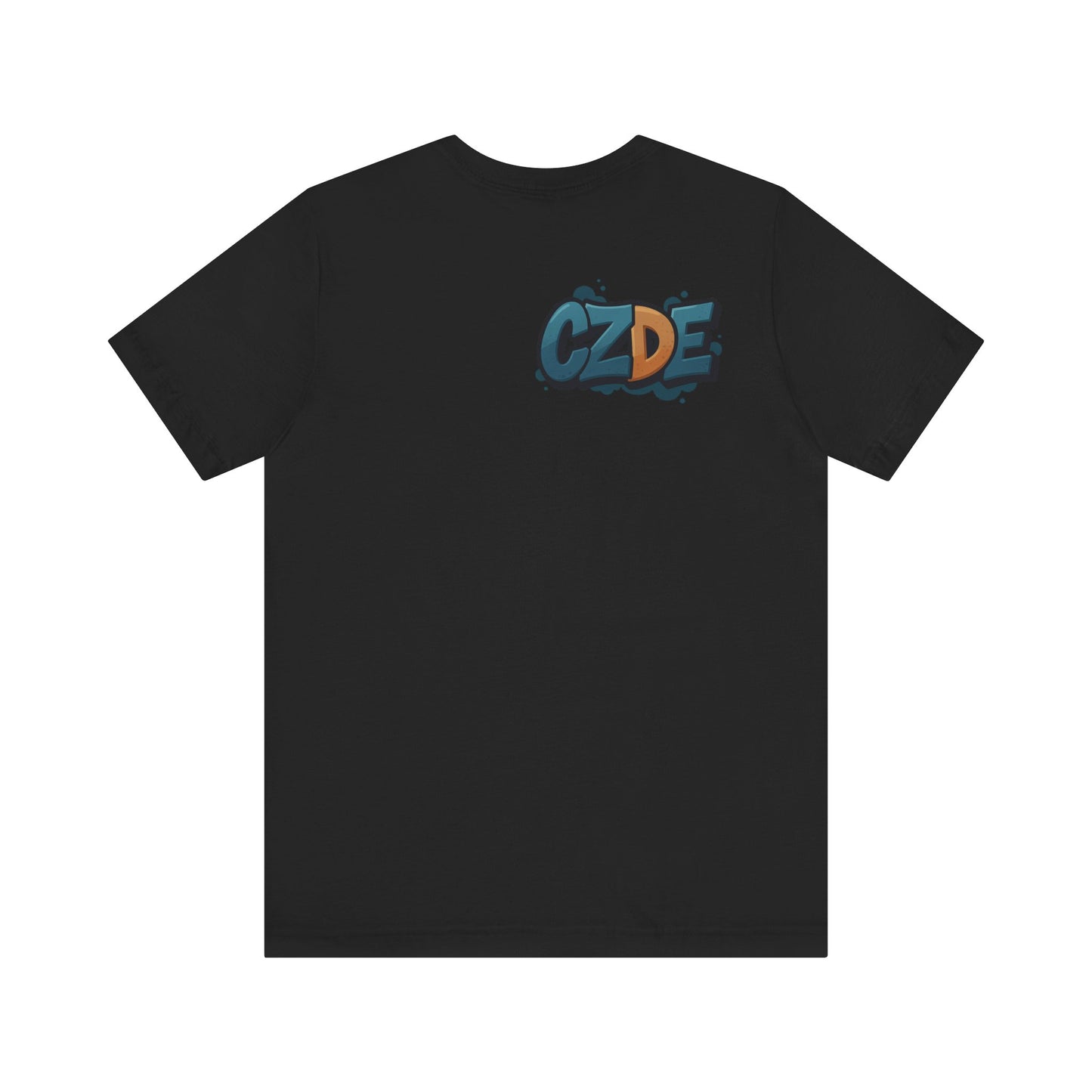 CZDE Abstract Art Graphic T-Shirt – Unisex Streetwear Tee
