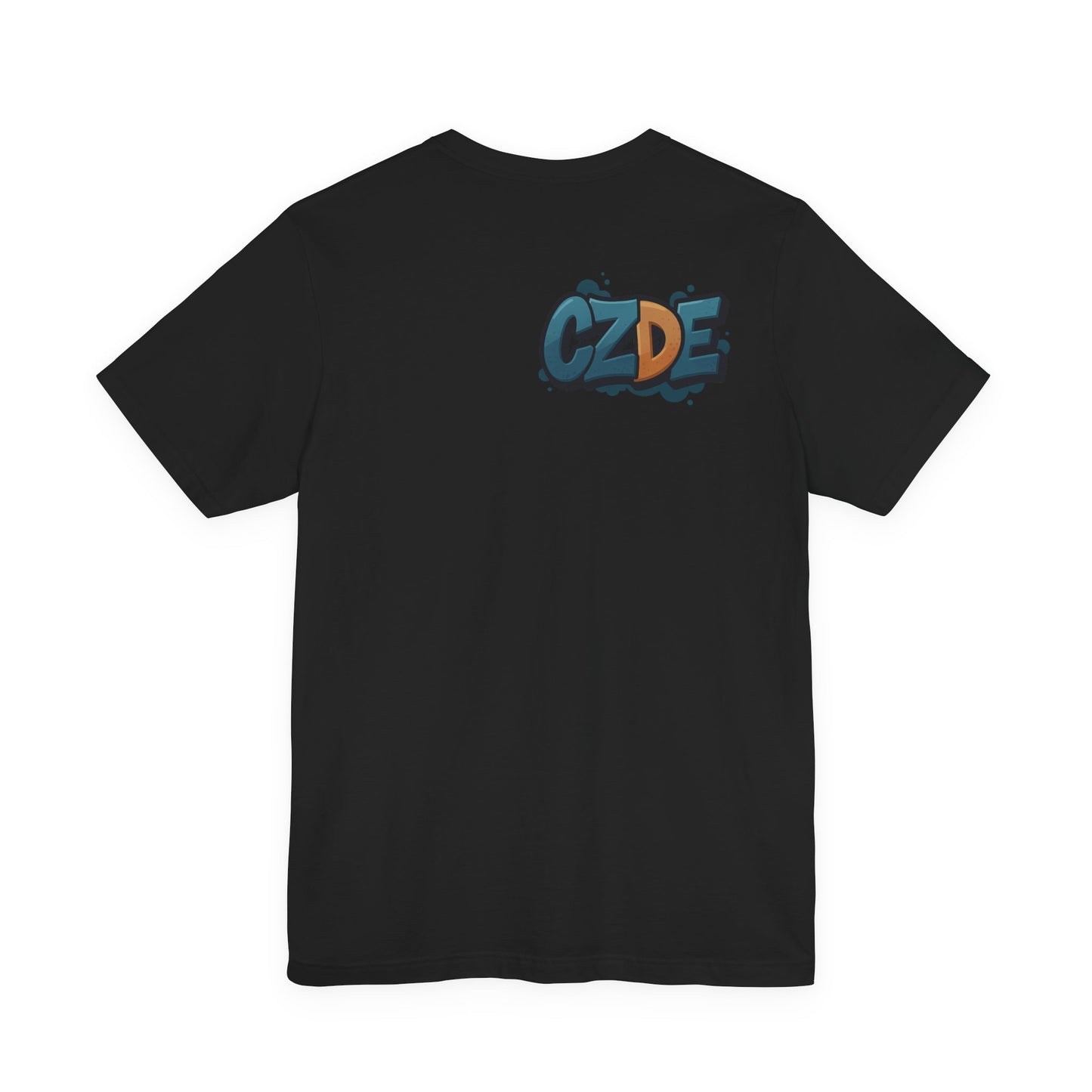 CZDE Abstract Art Graphic T-Shirt – Unisex Streetwear Tee