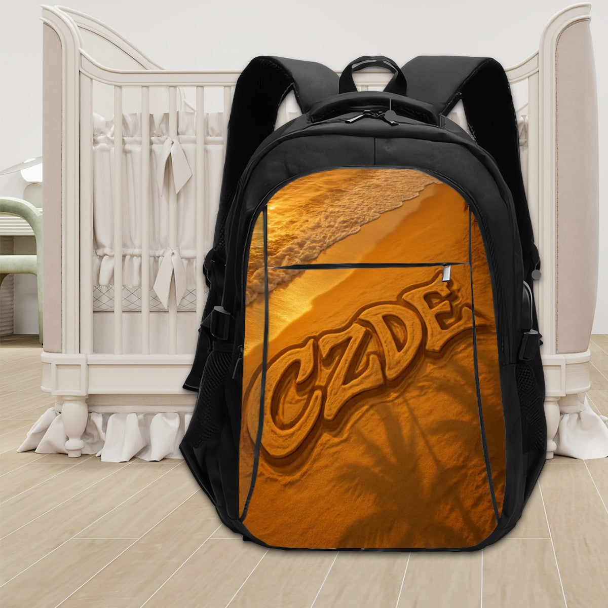 CZDE Coastal Sand Backpack – Stylish and Spacious