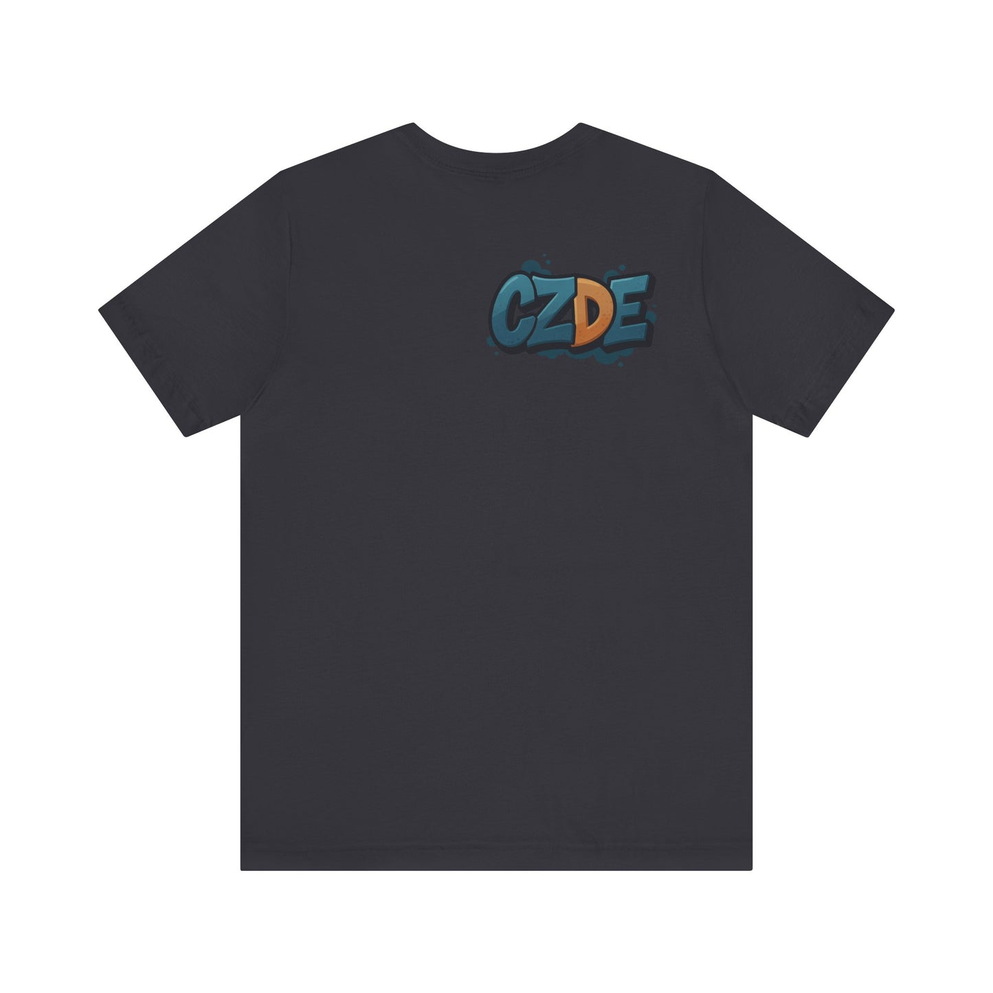 CZDE Abstract Art Graphic T-Shirt – Unisex Streetwear Tee