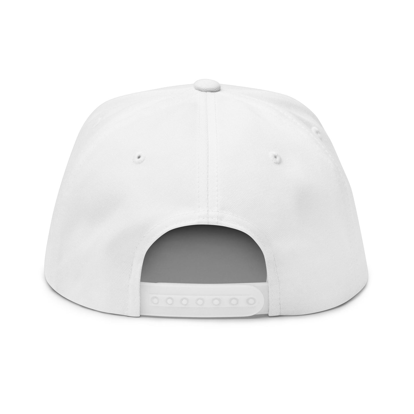 Embroidered 'CZDE' Flat Bill Cap – Bold Streetwear Snapback