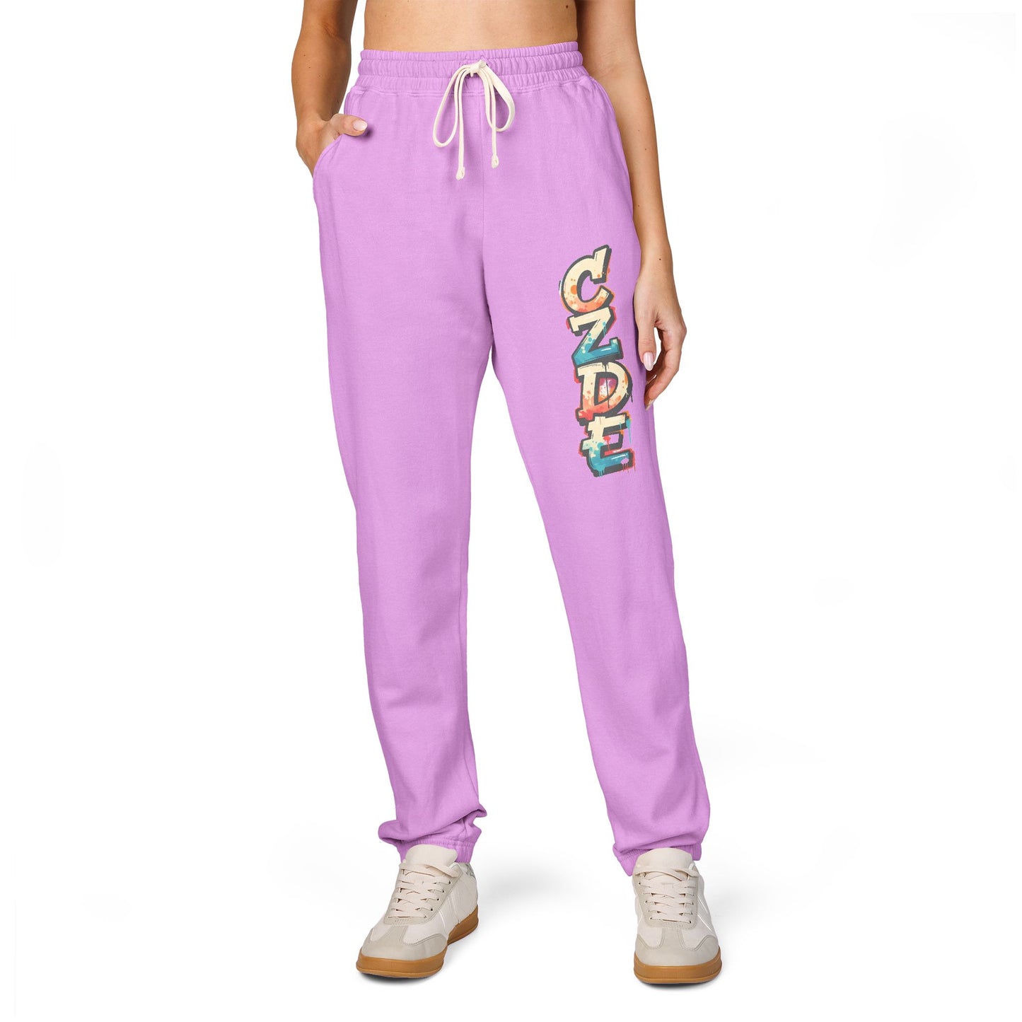 CZDE Graffiti Joggers – Unisex Streetwear Sweatpants