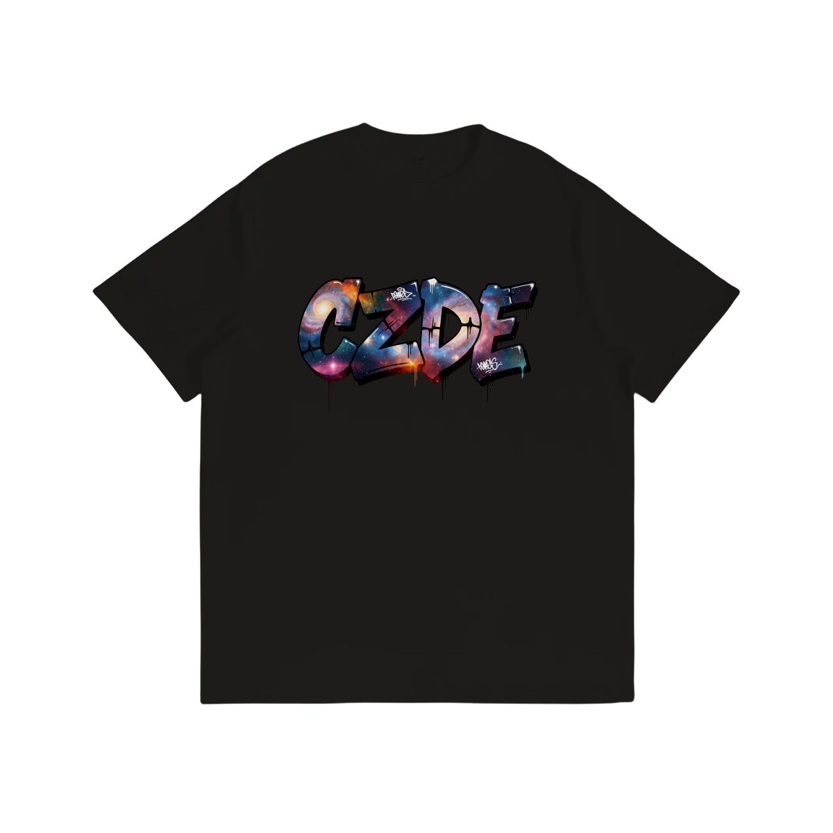 CZDE Galaxy Graffiti Unisex T-Shirt