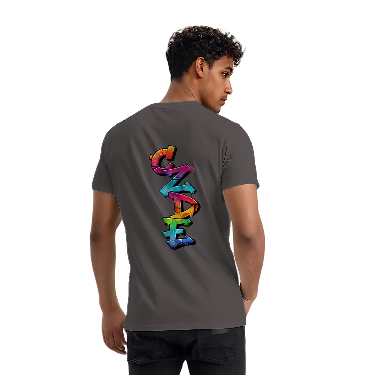 CZDE Old San Juan Street Graphic T-Shirt — Colorful Urban Vibe