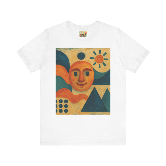 CZDE Abstract Art Graphic T-Shirt – Unisex Streetwear Tee
